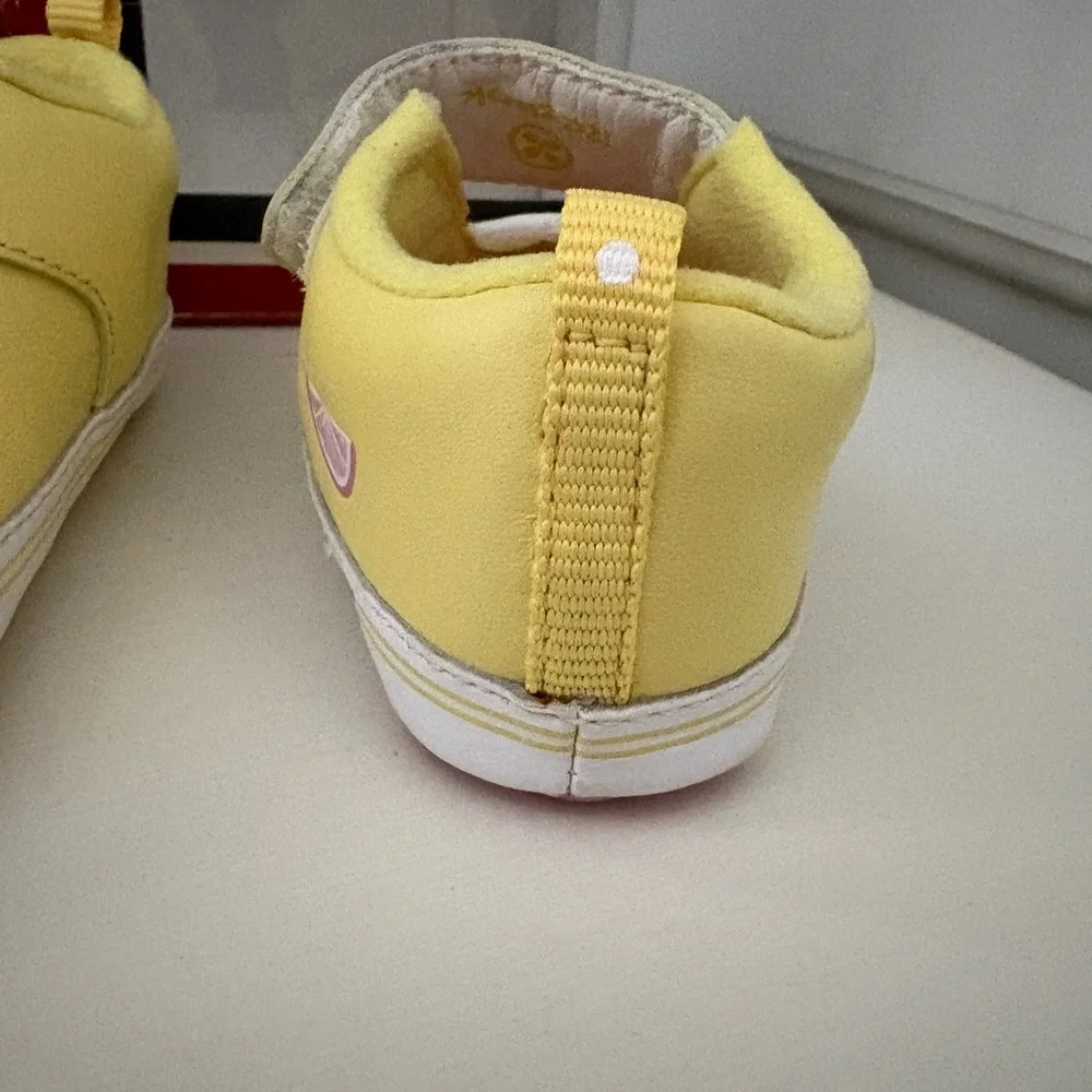 Reebok Yellow Baby Walker Shoes